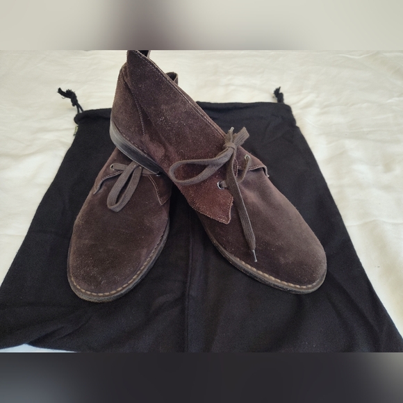 Bottega Veneta Other - BOTTEGA VENETA Men’s Brown Suede Chukka Boots Made in Italy